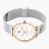 36 mm ur med monogramdetaljer i mesh 36 mm ur med monogramdetaljer i mesh