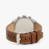 40 mm kronografur med læderrem