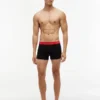 7-pak trunks med flerfarvet linning 7-pak trunks med flerfarvet linning