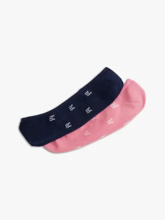 Allover Monogram No-Show Strømpe 2-pak Allover Monogram No-Show Strømpe 2-pak