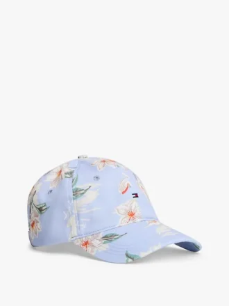 Baseballkasketter med blomsterprint