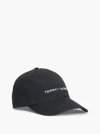 Broderet Tommy-logo baseballkasketter Broderet Tommy-logo baseballkasketter