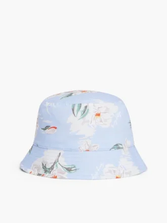 Buckethat med blomsterprint Buckethat med blomsterprint