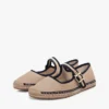 Canvas Mary Jane-espadrille Canvas Mary Jane-espadrille