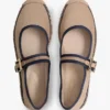 Canvas Mary Jane-espadrille Canvas Mary Jane-espadrille