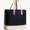Canvas-tote med farveblokke Canvas-tote med farveblokke