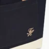 Canvas-tote med farveblokke Canvas-tote med farveblokke