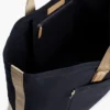 Canvas-tote med farveblokke Canvas-tote med farveblokke
