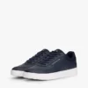 Court-sneaker i blandet læder Court-sneaker i blandet læder