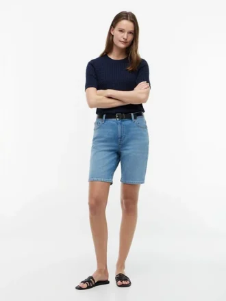 Denim 9″ Bermuda-shorts Denim 9″ Bermuda-shorts