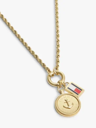 Halskæde med nautisk charm Halskæde med nautisk charm