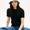 Hilfiger Logo børstet bucket hat