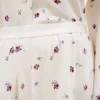 Jersey-bukser med blomsterprint