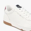 Lædermix-sneaker med lavt skaft Lædermix-sneaker med lavt skaft