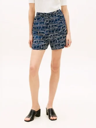 Linen Pull-On Shorts Linen Pull-On Shorts