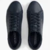 Metallisk logo Pebbled Court Sneaker Metallisk logo Pebbled Court Sneaker