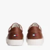 Metallisk logo Pebbled Court Sneaker