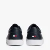 Metallisk logo Pebbled Court Sneaker Metallisk logo Pebbled Court Sneaker