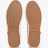 Metallisk logo Pebbled Court Sneaker