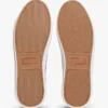 Metallisk logo Pebbled Court Sneaker Metallisk logo Pebbled Court Sneaker