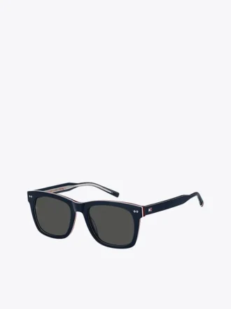 Moderne rektangulære solbriller i preppy stil Moderne rektangulære solbriller i preppy stil