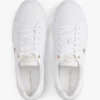 Monogram Heel Leather Court Sneaker Monogram Heel Leather Court Sneaker