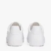 Monogram Heel Leather Court Sneaker Monogram Heel Leather Court Sneaker