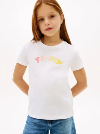 Multicolor Puff Logo T-shirt til børn Multicolor Puff Logo T-shirt til børn