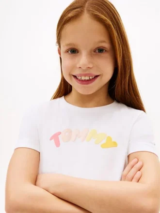Multicolor Puff Logo T-shirt til børn Multicolor Puff Logo T-shirt til børn