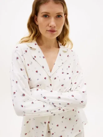 Nattøj med blomsterprint Nattøj med blomsterprint