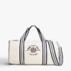 Nautical Crest Canvas Duffel Bag