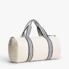 Nautical Crest Canvas Duffel Bag