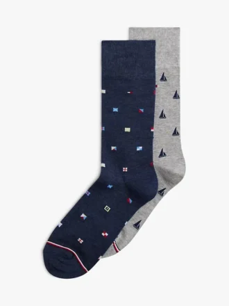 Nautical Trouser Strømper 3-pak Nautical Trouser Strømper 3-pak