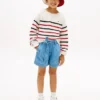 Nautisk stribet sweater til børn