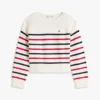 Nautisk stribet sweater til børn