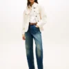 Oversized twill-jakke Oversized twill-jakke