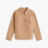 Oversized twill-jakke Oversized twill-jakke