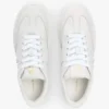 Platform-sneaker i læder
