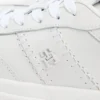 Platform-sneaker i læder