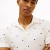 Regular Fit Allover Flag Pique Polo Regular Fit Allover Flag Pique Polo