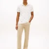 Regular Fit Allover Flag Pique Polo Regular Fit Allover Flag Pique Polo