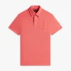 Regular Fit Garment-Dyed Crest Polo