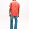 Regular Fit Garment-Dyed Oxford-skjorte