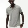 Regular Fit Piqué-polo i linneblanding