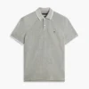 Regular Fit Piqué-polo i linneblanding