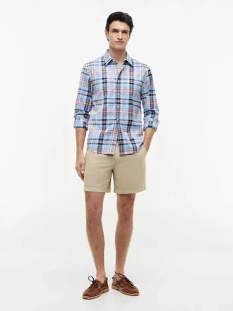 Regular Fit Plaid All-Day Shirt