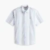 Regular Fit stribet Oxford-skjorte