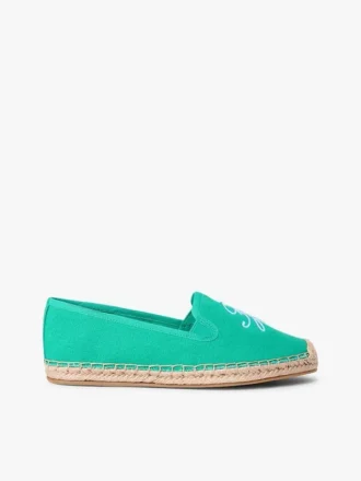Script Monogram Canvas Espadrille