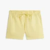 Shorts i hør-bomuldsblanding