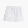 Shorts i hør-bomuldsblanding Shorts i hør-bomuldsblanding